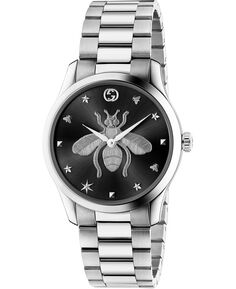 Мужские швейцарские часы G-Timeless с браслетом из нержавеющей стали, 38 мм Gucci