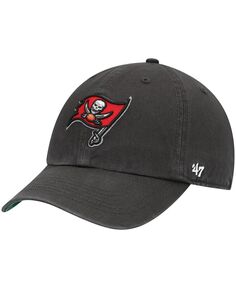 Мужская оловянная шляпа с логотипом Tampa Bay Buccaneers Franchise Primary &apos;47 Brand