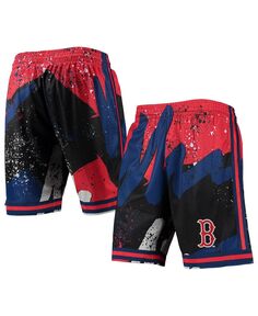 Мужские красные шорты Boston Red Sox Hyper Hoops Mitchell &amp; Ness