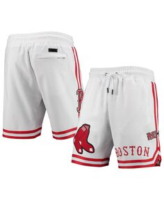 Мужские белые шорты с логотипом Boston Red Sox Team Pro Standard