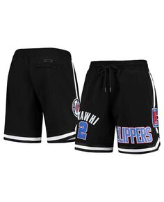 Мужские черные шорты для игроков Kawhi Leonard LA Clippers Pro Standard