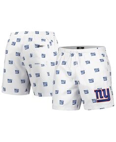 Мужские белые шорты с мини-логотипом и принтом New York Giants Pro Standard