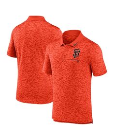 Мужская оранжевая рубашка-поло San Francisco Giants Next Level Performance Nike