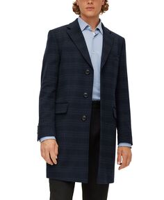 Мужское пальто приталенного кроя Hugo Boss