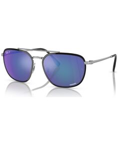 Мужские поляризационные солнцезащитные очки, RB3708 Chromance Ray-Ban