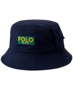 Мужская водостойкая/отталкивающая пляжная панама-поло Polo Ralph Lauren