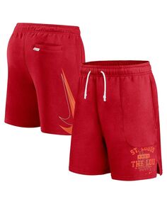 Мужские красные шорты для игры с мячом St. Louis Cardinals Nike