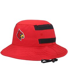 Мужская красная панама Louisville Cardinals 2021 Sideline AEROREADY adidas