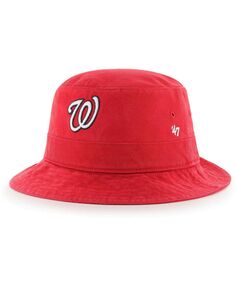 Мужская красная панама Washington Nationals Primary &apos;47 Brand