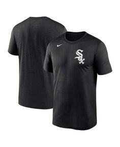 Мужская черная футболка Chicago White Sox New Legend с надписью Nike