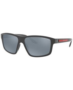 Мужские поляризованные солнцезащитные очки, PS 02XS PRADA LINEA ROSSA