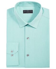 Мужская классическая рубашка в полоску приталенного кроя Alfani