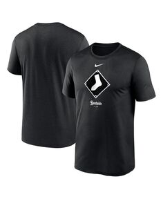 Мужская черная футболка с логотипом Chicago White Sox City Connect Nike