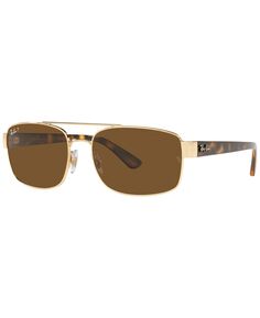 Мужские поляризованные солнцезащитные очки, RB3687 58 Ray-Ban