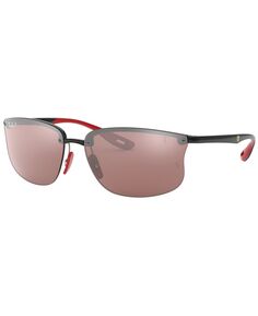 Мужские поляризованные солнцезащитные очки, RB4322M Scuderia Ferrari Collection 63 Ray-Ban