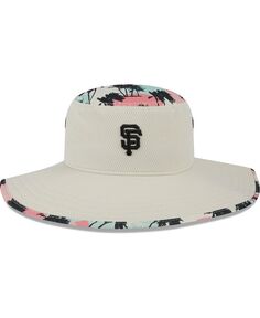 Мужская пляжная панама в стиле ретро San Francisco Giants Natural Natural New Era