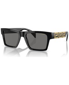 Мужские поляризованные солнцезащитные очки, VE4445 Versace