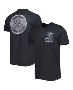 Мужская черная футболка Las Vegas Raiders Open Field Franklin &apos;47 Brand