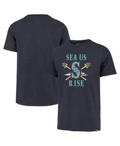 Мужская темно-синяя футболка Seattle Mariners HR Celebration &apos;47 Brand