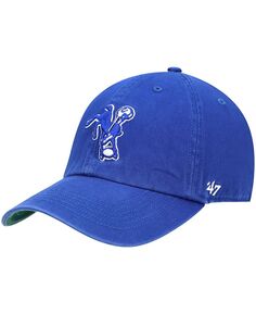 Мужская приталенная шляпа Royal Indianapolis Colts Legacy Franchise &apos;47 Brand