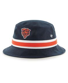 Мужская темно-синяя панама в полоску Chicago Bears &apos;47 &apos;47 Brand