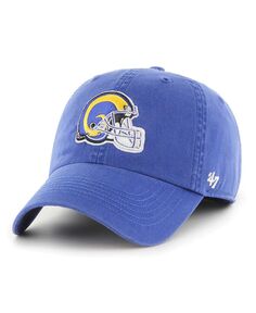 Мужская приталенная шляпа Royal Los Angeles Rams Gridiron Classics Franchise Legacy &apos;47 Brand