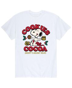 Мужская футболка с изображением арахиса и печенья какао AIRWAVES