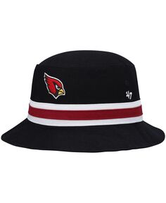 Мужская черная панама в полоску Arizona Cardinals &apos;47 Brand