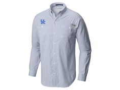Мужская рубашка Kentucky Wildcats Super Tamiami Columbia