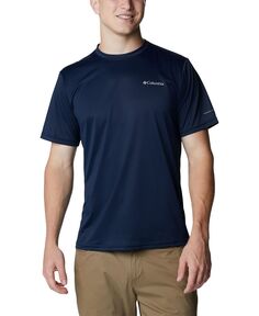 Мужская влагоотводящая футболка с круглым вырезом для походов Columbia