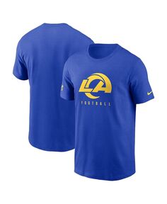Мужская футболка Royal Los Angeles Rams Sideline Performance Nike