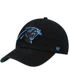 Мужская приталенная шляпа с логотипом Black Carolina Panthers Franchise &apos;47 Brand