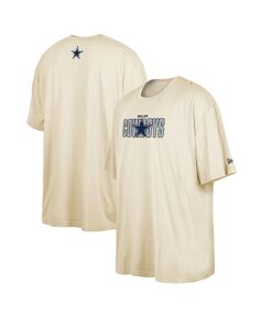Мужская кремовая футболка Dallas Cowboys NFL Draft Big and Tall 2023 New Era