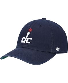 Мужская приталенная шляпа темно-синего цвета из франшизы Washington Wizards Team &apos;47 &apos;47 Brand
