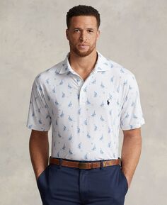 Мужская рубашка-поло из эластичного джерси Big &amp; Tall Performance Polo Ralph Lauren