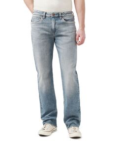 Мужские непринужденные прямые аутентичные джинсы с шлифованным эффектом Buffalo David Bitton