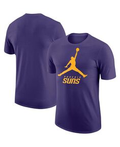Мужская фирменная фиолетовая футболка Phoenix Suns Essential Jordan