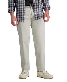 Мужские брюки Slim Fit Life Khaki Comfort Haggar