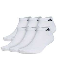 Мужские низкие носки увеличенного размера с мягкой подкладкой, 6 шт. adidas