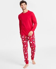 Мужской пижамный комплект Sweets с принтом Family Pajamas