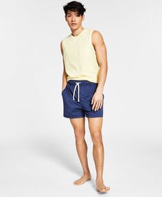 Мужские трикотажные пижамные шорты с выцветшим эффектом Sun + Stone