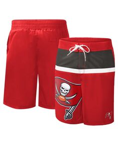 Мужские красные плавки Tampa Bay Buccaneers Sea Wind G-III Sports by Carl Banks