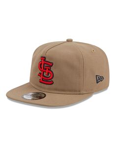 Мужская регулируемая кепка для гольфа цвета хаки St. Louis Cardinals Golfer New Era