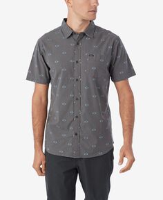 Мужская стандартная тканая рубашка с короткими рукавами Quiver Stretch Dobby O&apos;Neill O'neill