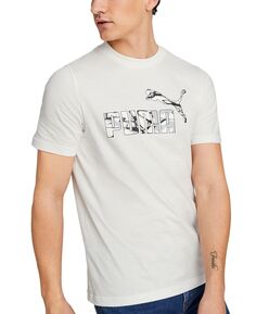 Мужская футболка с короткими рукавами и логотипом Puma