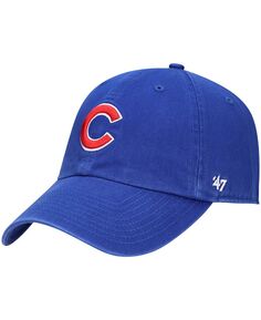 Мужская бейсболка Royal Chicago Cubs Heritage Clean Up &apos;47 Brand