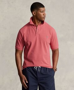 Мужская рубашка-поло Big &amp; Tall Iconic в сетку Polo Ralph Lauren