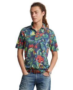 Мужская рубашка-поло из тропического джерси классического кроя Polo Ralph Lauren