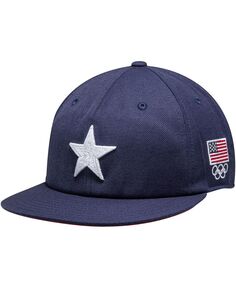 Мужская регулируемая шерстяная шляпа Navy Team USA Star Outerstuff