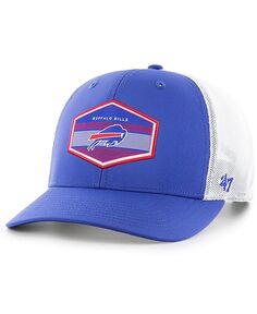 Мужская регулируемая шляпа Royal Buffalo Bills Burgess Trucker &apos;47 Brand